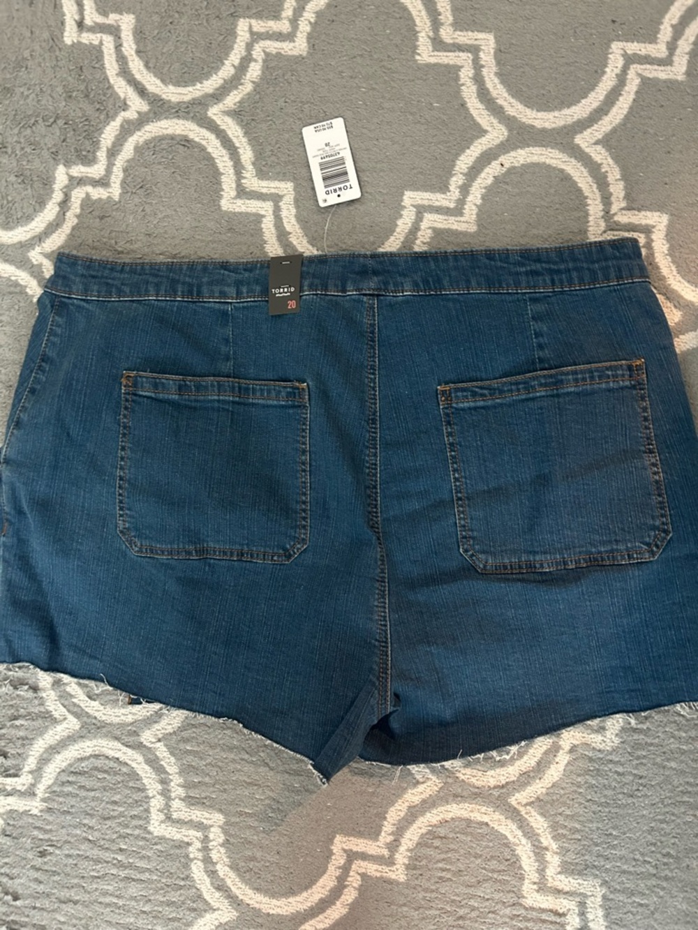 NWT Torrid Size 20 vintage stretch mid rise skort - Picture 6 of 8